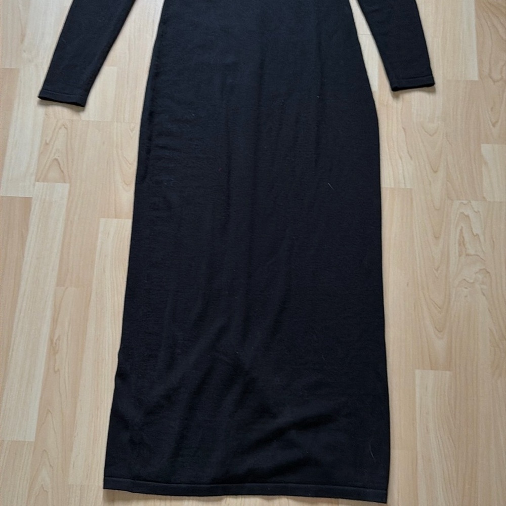 Reformation black maxi knit button down dress, size S - Picture 5 of 15